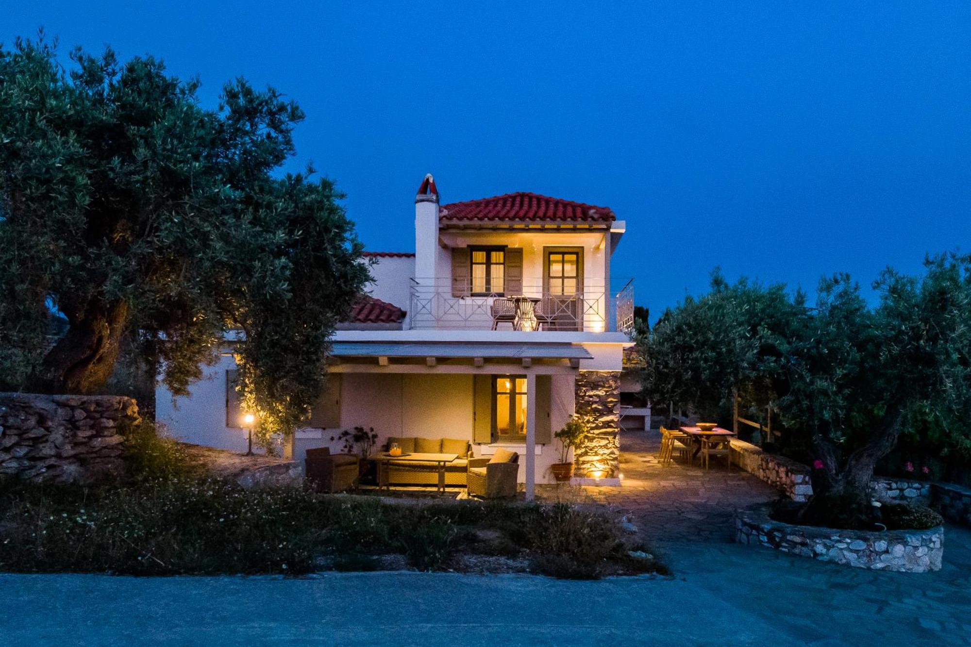 Villa Nektaria Alikias Buitenkant foto