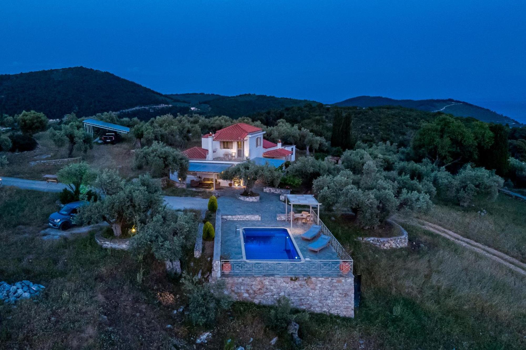 Villa Nektaria Alikias Buitenkant foto