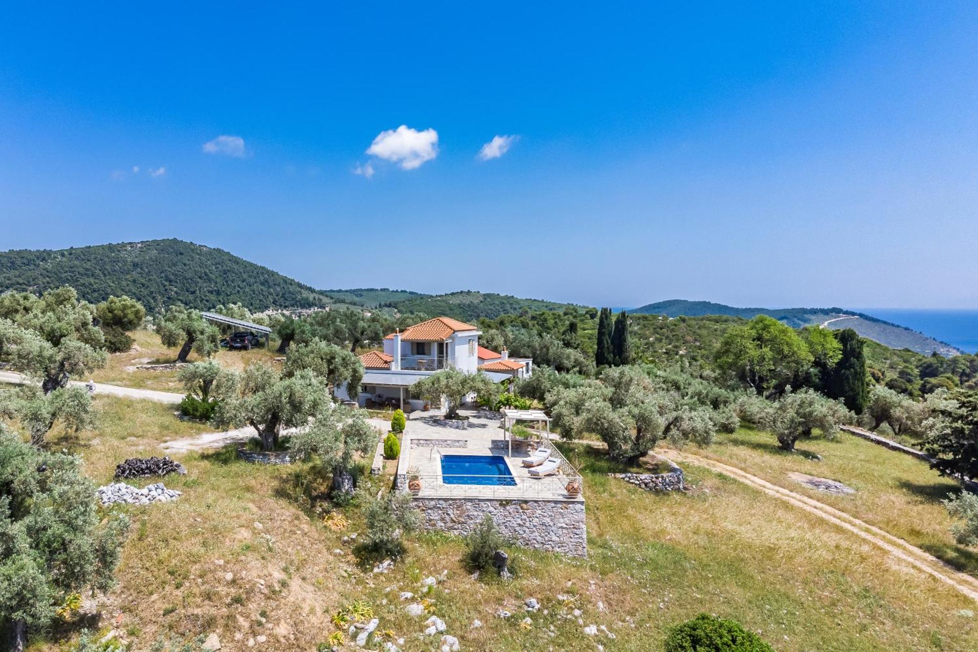 Villa Nektaria Alikias Buitenkant foto