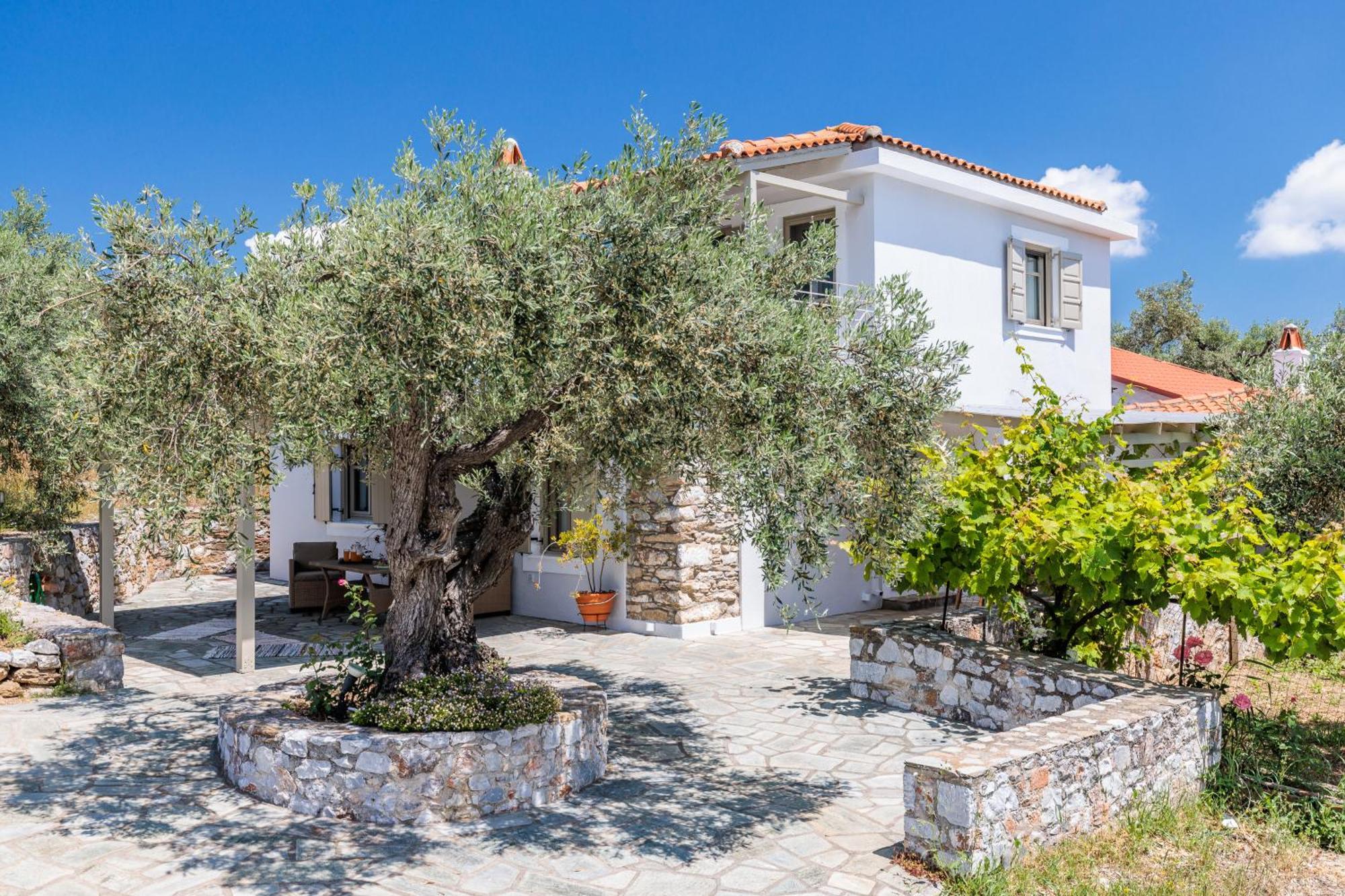 Villa Nektaria Alikias Buitenkant foto