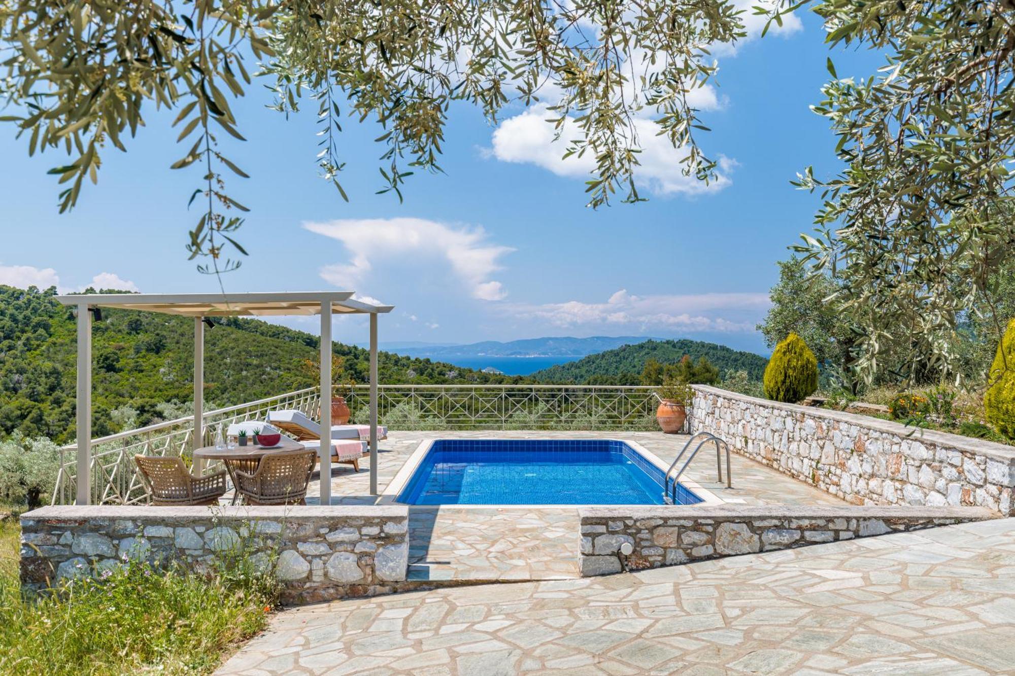 Villa Nektaria Alikias Buitenkant foto
