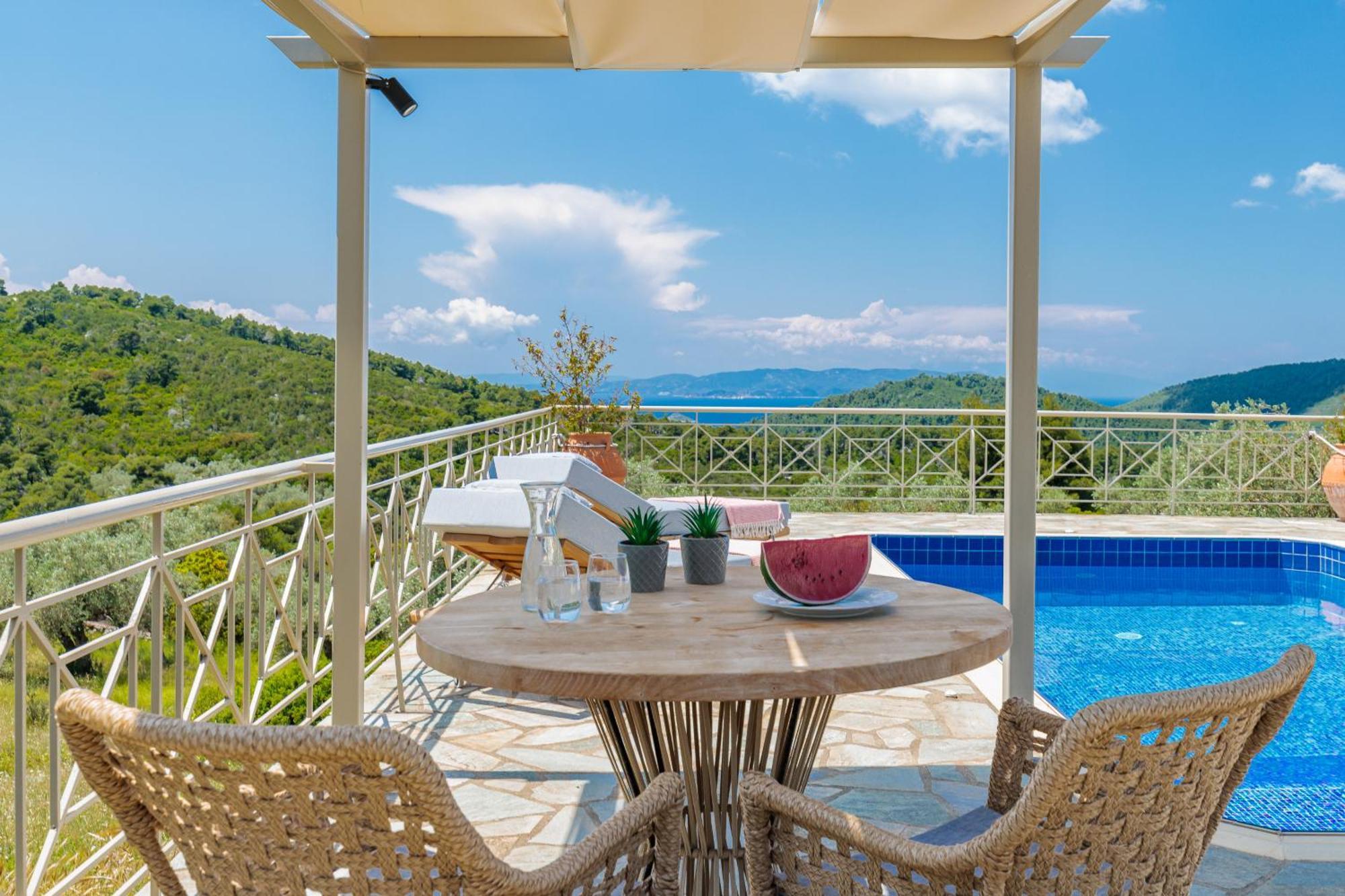Villa Nektaria Alikias Buitenkant foto