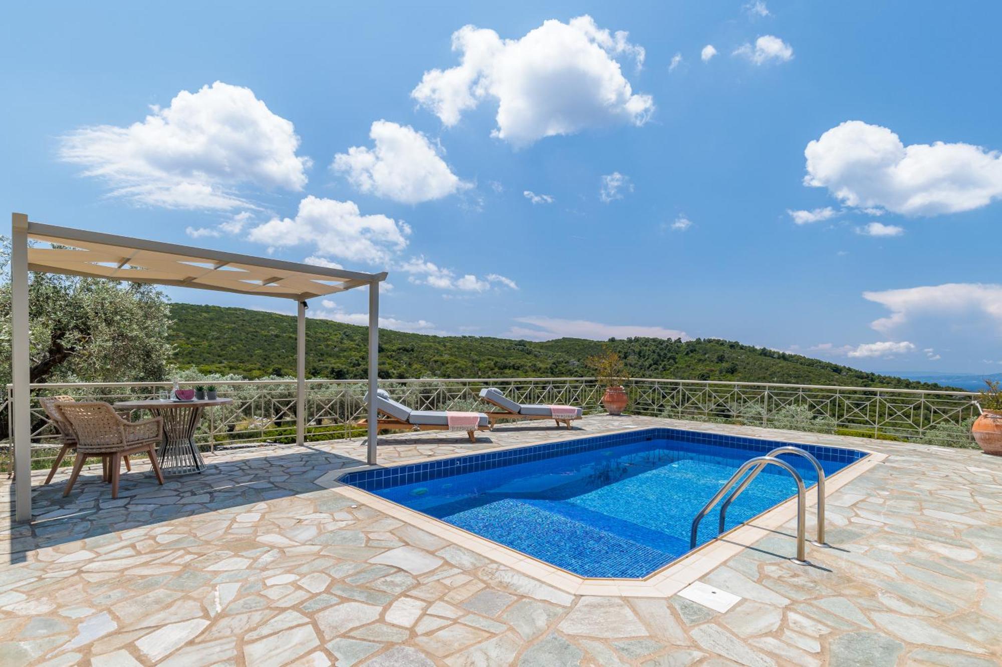 Villa Nektaria Alikias Buitenkant foto