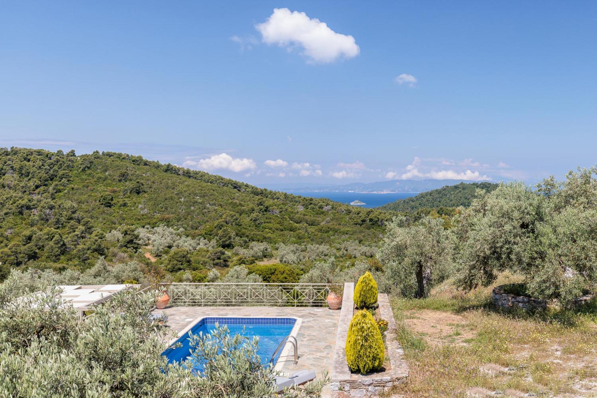 Villa Nektaria Alikias Buitenkant foto